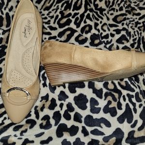 New Beige Wedges